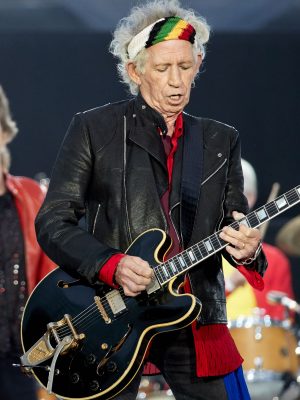 Mandatory Credit: Photo by Hayoung Jeon/EPA-EFE/REX/Shutterstock (9724994l)
Keith Richards
The Rolling Stones in concert in Berlin, Germany - 22 Jun 2018
Keith Richards (C) of the British Rock band The Rolling Stones performs during a concert at the Olympiastadion in Berlin, Germany, 22 June 2018. About 67,000 tickets for The Rolling Stones 'No Filter' tour concert were sold out.