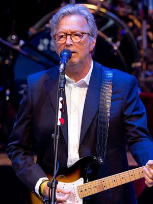 Mandatory Credit: Photo by Andrew Fosker/REX/Shutterstock (4914648au)
Eric Clapton
Beefy's Big Bash, Charity Fundraiser, Wormsley Estate, Buckinghamshire, Britain - 25 Jul 2015
Eric Clapton performs in the Wormsley Opera Pavilion for Sir Ian Botham - Beefy's 60th Birthday Bash