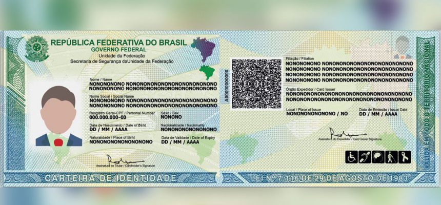 Nova Carteira de Identidade Nacional